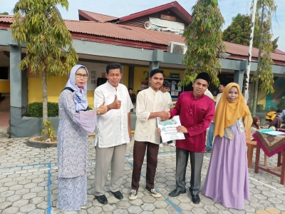 Reward dari Komite - Juara 3 LKS tingkat Provinsi a/n Akbar lomba Making Cabinet Tahun 2023